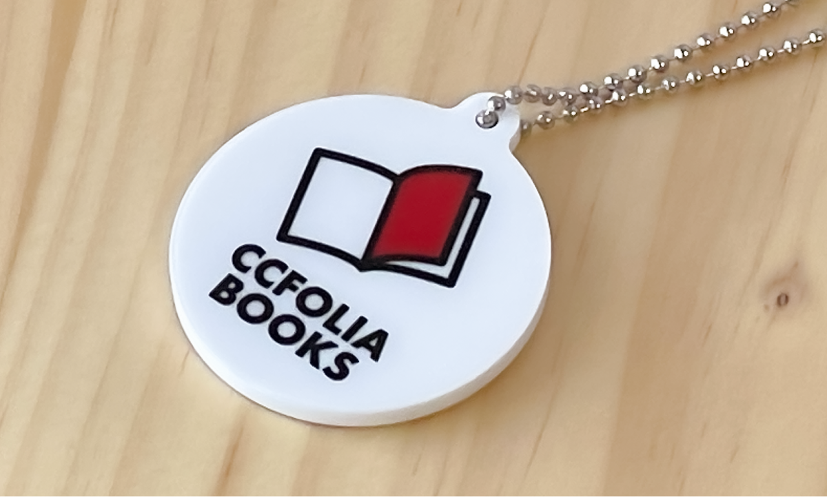 CCFOLIA BOOKS ロゴマーク アクリルキーホルダー
